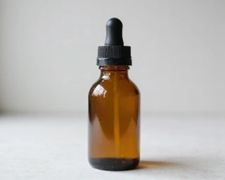 Botella de suplemento de Omega-3