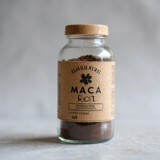 Frasco de Suplemento de Maca Negra